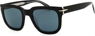 David Beckham DB 7118/S 07C5 KU Black Crystal/Blue Grey