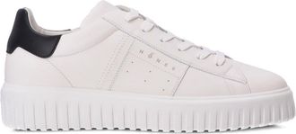 Hogan H-Stripes low-top sneakers - men - Smooth Leather/Smooth Leather/Recycled Polyethylene vinyl acetate (PEVA) - 11 - White