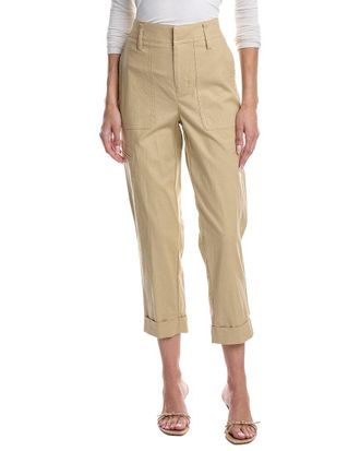Vince Linen-Blend Utility Pant