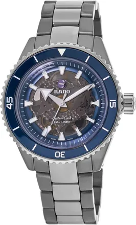 Rado Captain Cook High-Tech Ceramic Blue Dial Mens Watch R32128202