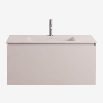 Sklum Conjunto De Mueble De Ba&ntilde;o En Madera Con Lavabo Integrado Macrae Sklum