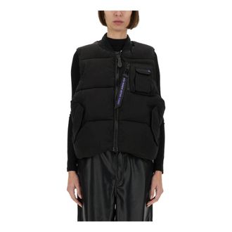 Alpha Industries Alpha Industries, Vests, female, Black, Size: M Ma-1 Puffer Vest UV