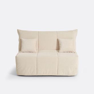 La Redoute Interieurs Slaapbank BZ, premium HR 12 cm, ribfluweel, AVA