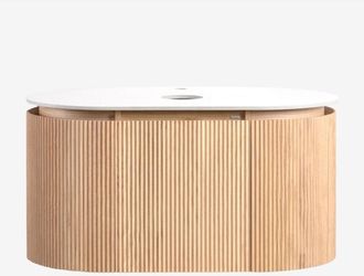 Sklum Conjunto de muebles de baño en madera Carsone SKLUM