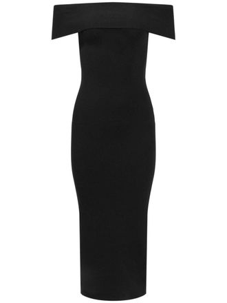 Altuzarra Marceau off-shoulder jurk - Zwart