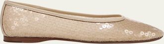 Vince Leah Sequin Ballerina Flats