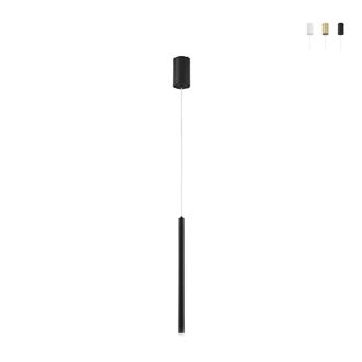 Luce-Ambiente-Design L&aacute;mpara Colgante De Metal Con Luz Led Regulable Modelo Pype - Negro