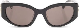 Balenciaga Acetate Zonnebrillen - Dames - Zonnebrillen - Zwart - ONE Size - Accessoires