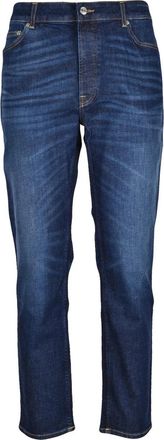 Department Five Drake Jeans In Medium Blue Wash With Stretch Fabric