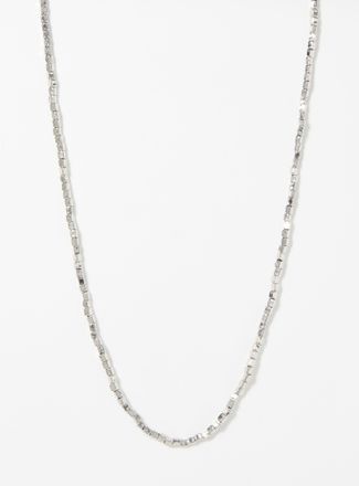 Rossetti Mens Small cubes silver necklace