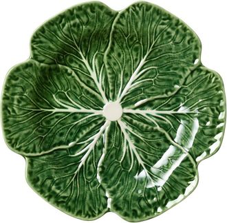 Certified International Set Of 4 Le Jardin Cabbage 3-D Dinner Plate