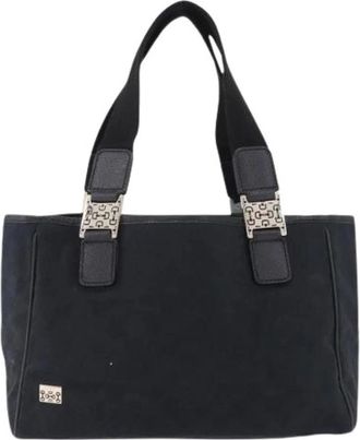 Gucci Pre-owned Vintage Tote Bag - Dames - Vintage Shopper - Zwart - ONE Size - Vintage