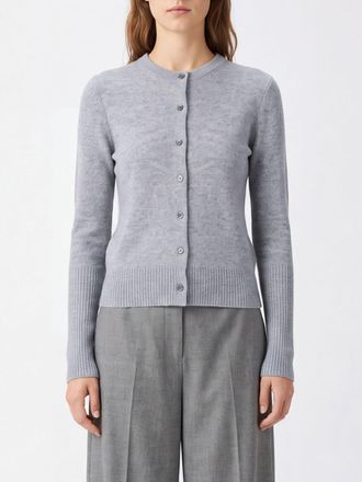 Guest In Residence Slim Fit Crewneck Cardigan in 100% Cashmere