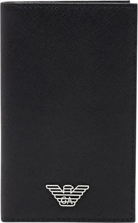 Emporio Armani Wallets & Cardholders, male, Black, Size: ONE SIZE Wallets & Cardholders