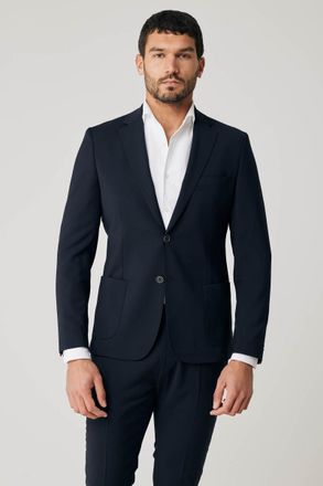 Gentiluomo Donkerblauw colbert Bergomi