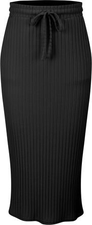 Generic Long Knitted Skirts For Women Uk - Women Slim Office High Waist Midi Skirts - Summerskirts Vacation Outfits Plus Size Boho Skirt Elasticated Waist Sho