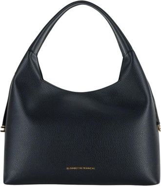 Elisabetta Franchi Hobo Bag - Dames - Schoudertassen - Zwart - ONE Size - Tassen