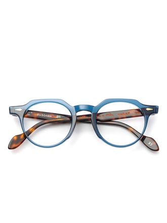 Kàdor round-frame glasses - Blue