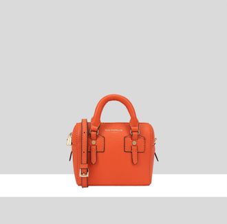 Paul Costelloe Womens Bonita Leather Multi Way Bag - Orange - One Size