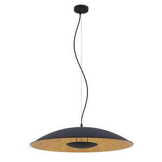 Lindby L&aacute;mpara Colgante narisara En Negro De Metal - Lindby