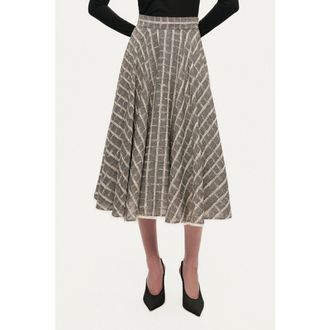 Nocturne Frill Trimmed Ruffle Midi Skirt in Multi-Colored at Nordstrom, Size X-Large Eu