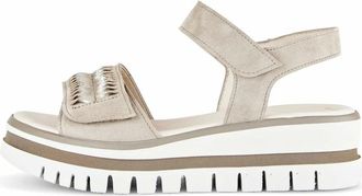 Gabor Dames, Schoenen, Beige, Maat: 38 1/2 EU