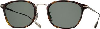 Eyevan 7285 Caldwell-Sun TORT Mens Sunglasses Tortoiseshell Size 49