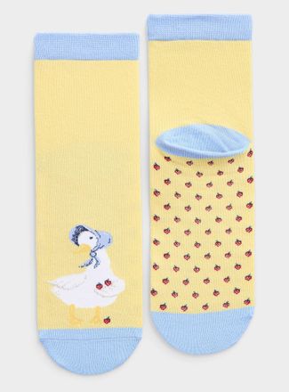 Simons Womens Adorable animal ankle socks