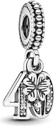 Pandora Moments Silver Cz Charm