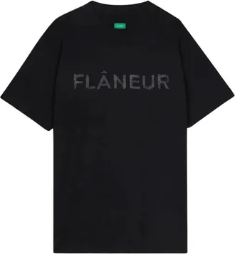 Flaneur Fl&acirc;neur, Uomo, Top, Nero, XL, new