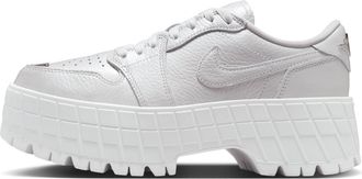 Nike Jordan (WMNS) Air Jordan 1 Brooklyn Low White Metallic Silver HF3184-100