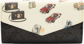 Louis Vuitton Limited Edition Monogram Vernis Stickers Sarah Wallet (Authentic Pre-Loved)