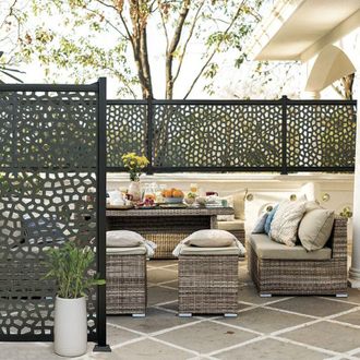 Nortene Panel Decorativo Mosaic Remake Negro 1x2 M Nortene