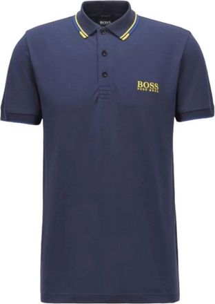 HUGO BOSS Uomo, Top, Blu, M, new