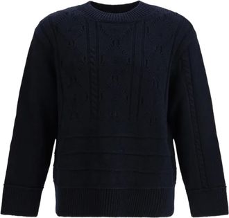 Namacheko Maglione Osterly con applicazione - Blu