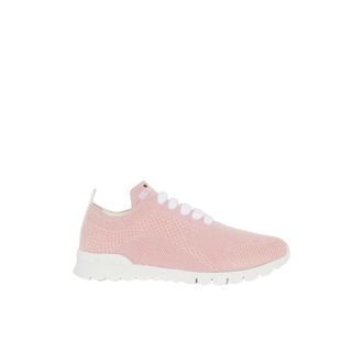 Kiton Schoenen, Dames, Roze, 40 EU, Leer, Cashmere Fit Sneakers