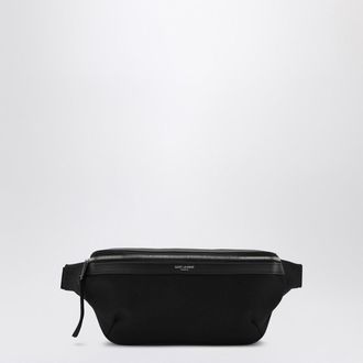 Saint Laurent Black canvas crossbody bag