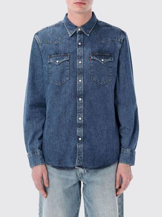 Levi's Camicia Barstow a maniche lunghe in denim di cotone