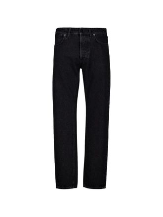Stone Island Black Grainy WashJeans