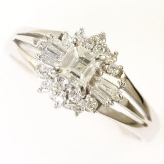 C&A Platinum Platinum 900 Band Ring (Pre-Owned)