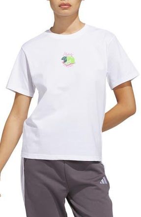 adidas The Limoncello Cotton Graphic T-Shirt in White at Nordstrom Rack, Size X-Small