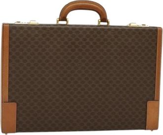 Celine Pre-owned Plastic Handbag - Dames - Vintage Handtas - Bruin - ONE Size - Vintage