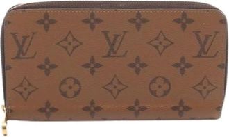 Louis Vuitton Pre-owned Wallets, female, Brown, Size: ONE SIZE Pre-owned Zippy Wallet Monogram Reverse Long Wallet