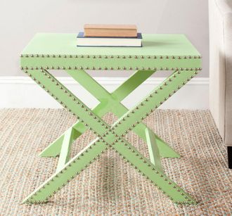 Safavieh Jeanine X End Table Charcoal