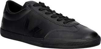 Veja Volley Signature O.t. Leather - Heren - Sneakers - Zwart - 44 EU - Katoen - Schoenen