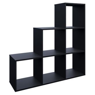 Vicco Estantería escalonada, Negro, 105 x 107.5 cm, Vicco