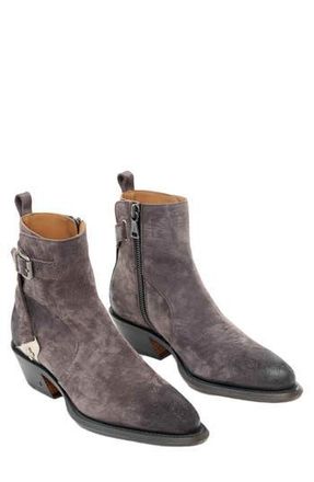 John Varvatos Crosby Saddle Jodhpur Boot in Charcoal at Nordstrom Rack, Size 8