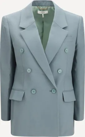 Chlo&eacute; Double-breasted Blazer Female 36