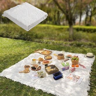 OEM Manta De Picnic De Tama&ntilde;o Mediano, Esterilla De Picnic Plegable, Accesorios Para Playa Y Camping, Bonito Regalo Para Parejas, Art&iacute;culo &Uacute;nico Para La L
