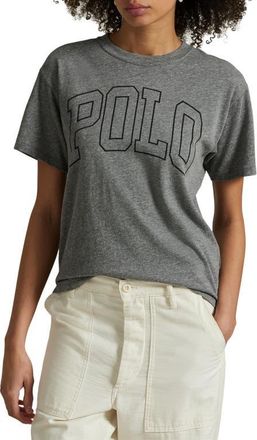 Polo Ralph Lauren Logo Graphic T-Shirt in Heather Grey at Nordstrom, Size Xx-Large